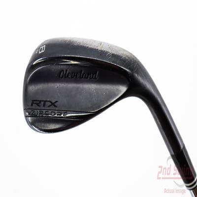 Cleveland RTX ZipCore Black Satin Wedge Lob LW 58° 10 Deg Bounce Mid FST KBS Tour-V 130 Steel X-Stiff Right Handed 35.25in