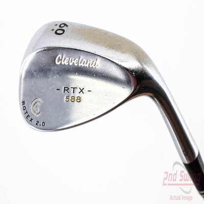 Cleveland 588 RTX 2.0 Tour Satin Wedge Lob LW 60° 10 Deg Bounce True Temper Dynamic Gold Steel Wedge Flex Right Handed 35.25in