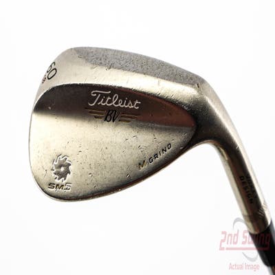 Titleist Vokey SM5 Gold Nickel Wedge Lob LW 60° 8 Deg Bounce M Grind True Temper Dynamic Gold S200 Steel Stiff Right Handed 36.5in