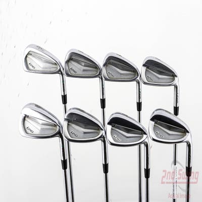 Ping i210 Iron Set 4-GW AWT 2.0 Steel Stiff Right Handed Green Dot 38.25in