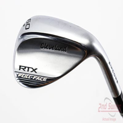 Cleveland RTX Full Face Tour Satin Wedge Lob LW 60° 9 Deg Bounce Dynamic Gold Spinner TI Steel Wedge Flex Right Handed 35.0in