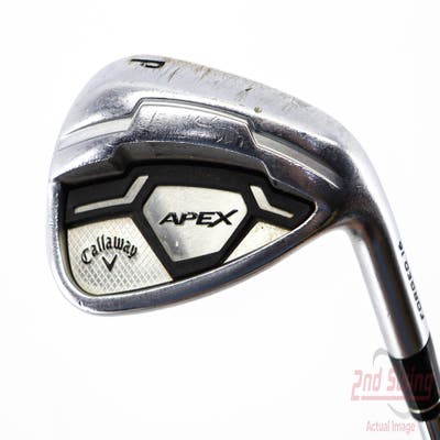 Callaway Apex CF16 Single Iron Pitching Wedge PW True Temper XP 95 S300 Steel Stiff Right Handed 35.75in