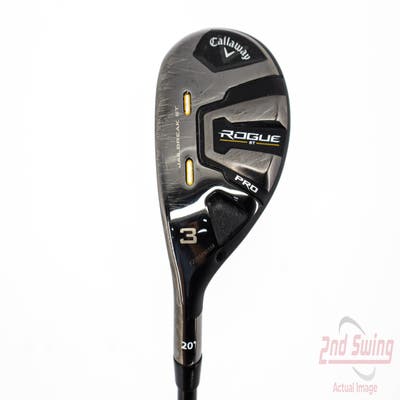 Callaway Rogue ST Pro Hybrid 3 Hybrid 20° Stock Graphite Stiff Left Handed 39.75in