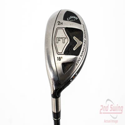 Callaway 2008 FT Hybrid Hybrid 2 Hybrid 18° Callaway Fujikura Fit-On M HYB Graphite Stiff Left Handed 40.75in