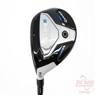 TaylorMade SIM2 Titanium Fairway Wood 3 Wood 3W 15° MCA Tensei AV Blue Raw 75 Graphite X-Stiff Left Handed 43.25in