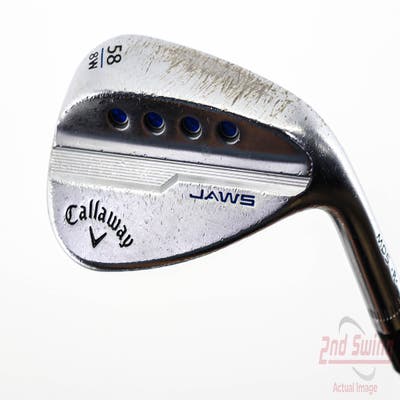 Callaway Jaws MD5 Raw Wedge Lob LW 58° 8 Deg Bounce W Grind Dynamic Gold Tour Issue 115 Steel Wedge Flex Right Handed 35.0in