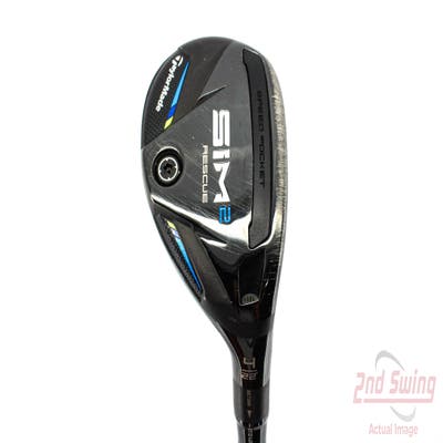 TaylorMade SIM2 Rescue Hybrid 4 Hybrid 22° MCA Tensei AV Blue Raw 70 Graphite Regular Right Handed 40.0in