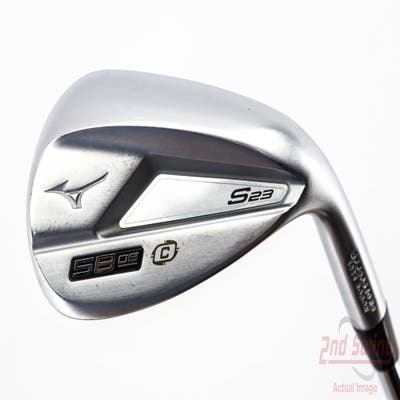 Mizuno S23 Satin Chrome Wedge Lob LW 58° 8 Deg Bounce FST KBS Hi-Rev 2.0 115 Steel Wedge Flex Right Handed 36.0in