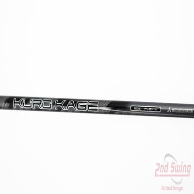 Used W/ Callaway RH Adapter Mitsubishi Rayon Kuro Kage Black TiNi 50g Fairway Shaft Senior 42.25in