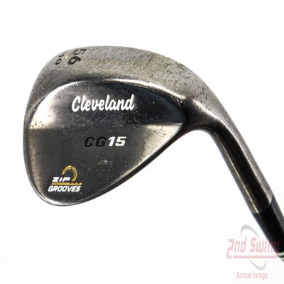 Cleveland CG15 Black Pearl Wedge Sand SW 56° 10 Deg Bounce Cleveland Traction Wedge Steel Wedge Flex Right Handed 35.5in