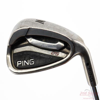 Ping G25 Single Iron Pitching Wedge PW Ping CFS Steel Regular Right Handed Black Dot 35.5in