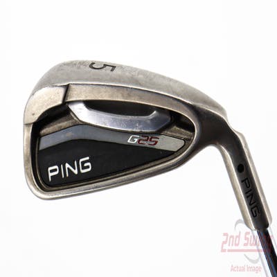 Ping G25 Single Iron 5 Iron Ping CFS Steel Regular Right Handed Black Dot 37.75in