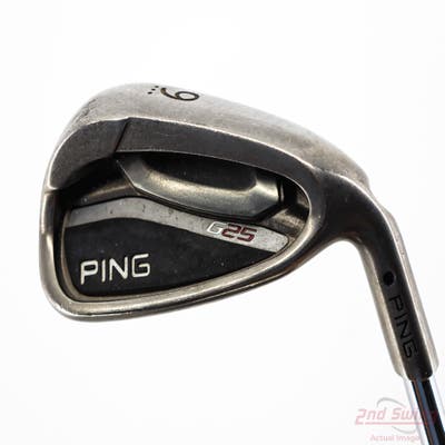 Ping G25 Single Iron 9 Iron Ping CFS Steel Regular Right Handed Black Dot 35.75in