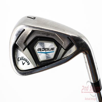 Callaway Rogue Single Iron 7 Iron Project X Rifle 6.0 Steel Stiff Right Handed 36.75in