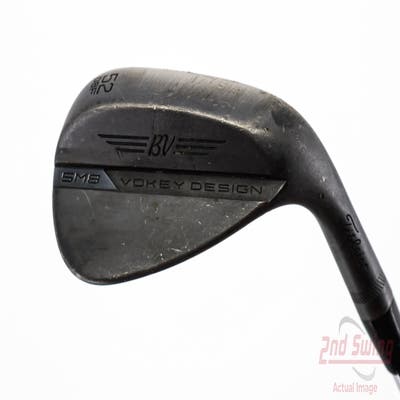 Titleist Vokey SM8 Jet Black Wedge Gap GW 52° 8 Deg Bounce F Grind Titleist Vokey BV Steel Wedge Flex Right Handed 35.25in