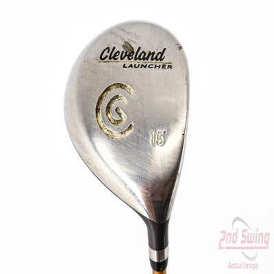 Cleveland Launcher Fairway Wood 3 Wood 3W 15° Fujikura Launcher Gold Graphite Regular Right Handed 43.25in