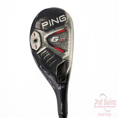 Ping G410 Hybrid 4 Hybrid 22° Mitsubishi Tensei CK 80 Blue Graphite Tour X-Stiff Right Handed 40.25in