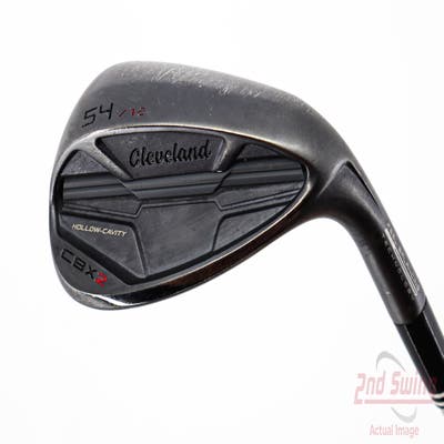 Cleveland CBX 2 Black Satin Wedge Sand SW 54° 12 Deg Bounce True Temper Dynamic Gold 115 Steel Wedge Flex Right Handed 35.75in