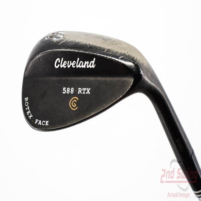 Cleveland 588 RTX Custom Black Nickel Wedge Lob LW 60° 12 Deg Bounce True Temper Dynamic Gold Steel Wedge Flex Right Handed 35.5in