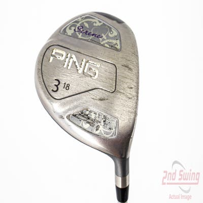 Ping Serene Fairway Wood 3 Wood 3W 18° Ping ULT 210 Ladies Ultra Lite Graphite Ladies Right Handed 42.5in