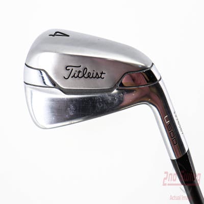 Titleist U 500 Utility Utility Iron 4 Utility PX HZRDUS Smoke Black 90 Graphite Stiff Right Handed 39.0in