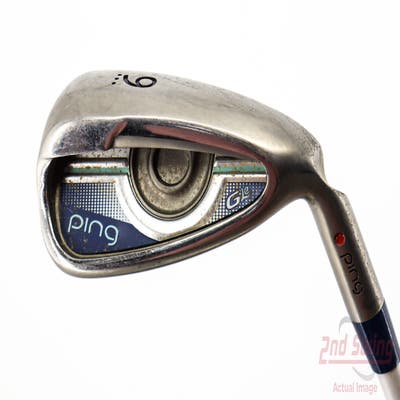 Ping G LE Single Iron 9 Iron ULT 230 Lite Graphite Ladies Right Handed Red dot 35.25in