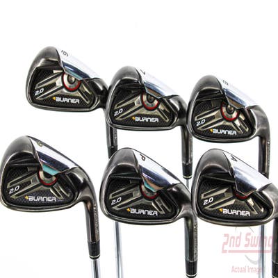 TaylorMade Burner 2.0 Iron Set 6-GW TM Burner Superfast 85 Steel Regular Right Handed 38.25in