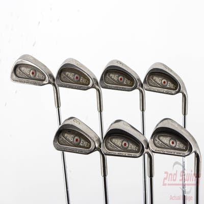 Ping Eye 2 Iron Set 4-PW Ping KT Steel Stiff Right Handed Red dot 38.25in