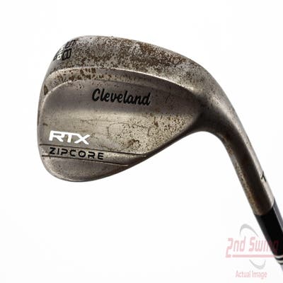 Cleveland RTX ZipCore Raw Wedge Lob LW 58° 10 Deg Bounce Dynamic Gold Spinner TI Steel Wedge Flex Right Handed 35.5in