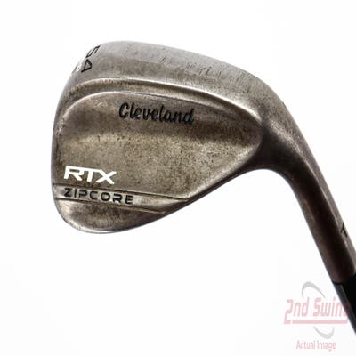 Cleveland RTX ZipCore Raw Wedge Sand SW 54° 10 Deg Bounce Dynamic Gold Spinner TI Steel Wedge Flex Right Handed 36.0in