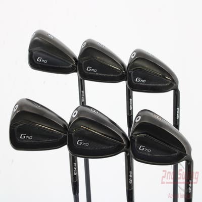 Ping G710 Iron Set 4-9 Iron ALTA CB Red Graphite Stiff Right Handed Black Dot 37.75in