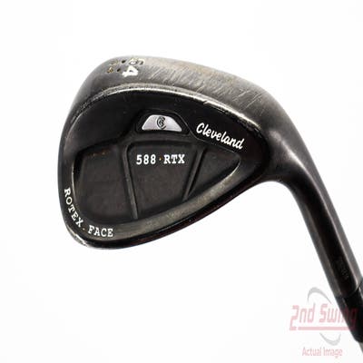 Cleveland 588 RTX CB Black Pearl Wedge Sand SW 54° 14 Deg Bounce Aerotech SteelFiber i110 Graphite Stiff Right Handed 35.75in