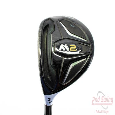 TaylorMade 2016 M2 Fairway Wood 3 Wood 3W 15° TM Reax 65 Graphite X-Stiff Left Handed 42.0in