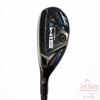 TaylorMade SIM2 Rescue Hybrid 3 Hybrid 19.5° MCA Tensei AV Blue Raw 80 Graphite Stiff Left Handed 40.5in