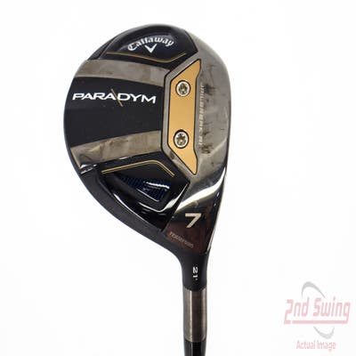 Callaway Paradym Fairway Wood 7 Wood 7W 21° UST Mamiya ProForce V2 8 Graphite X-Stiff Right Handed 42.25in