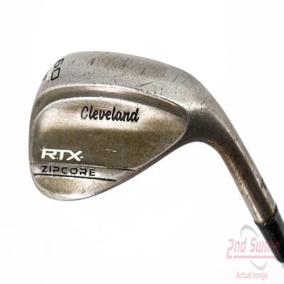 Cleveland RTX ZipCore Raw Wedge Lob LW 60° 10 Deg Bounce Project X LZ 5.5 Steel Regular Right Handed 35.0in