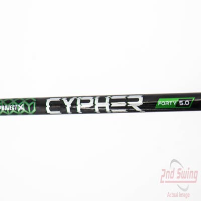 Used W/ Callaway RH Adapter Project X Cypher 40g Fairway Shaft Senior 42.25in