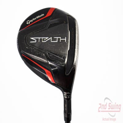 TaylorMade Stealth Fairway Wood 3 Wood HL 16.5° Fujikura Ventus Red 5 Graphite Regular Right Handed 43.5in