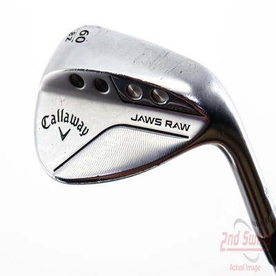 Callaway Jaws Raw Chrome Wedge Lob LW 60° 8 Deg Bounce Z Grind Dynamic Gold Spinner TI Steel Wedge Flex Right Handed 35.0in