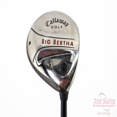 Callaway 2004 Big Bertha Fairway Wood 5 Wood 5W Callaway RCH 75w Graphite Stiff Right Handed 42.25in