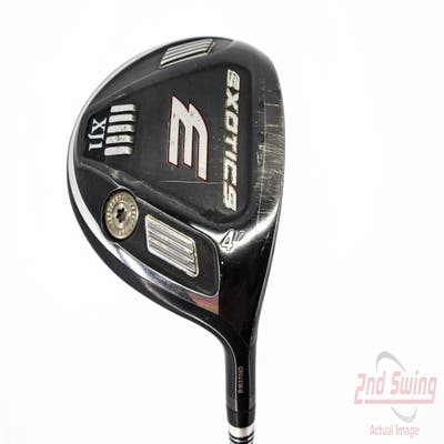 Tour Edge Exotics XJ1 Fairway Wood 4 Wood 4W 17° Fujikura AIR Speeder Graphite Stiff Right Handed 43.0in