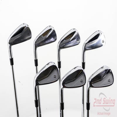 TaylorMade 2020 P770 Iron Set 4-PW TT Dynamic Gold 105 VSS Steel X-Stiff Left Handed 37.75in