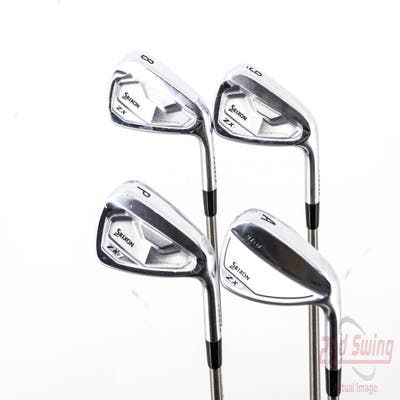 Srixon ZX7 MK II Iron Set 8-PW GW Aerotech SteelFiber i95cw Graphite Stiff Right Handed 37.75in