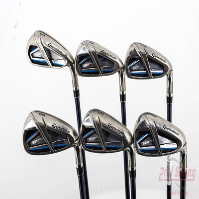 TaylorMade SIM MAX OS Iron Set 5-PW Fujikura Ventus Blue 5 Graphite Senior Right Handed 39.0in