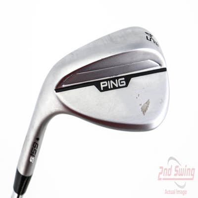 Ping s159 Chrome Wedge Sand SW 54° 12 Deg Bounce S Grind Ping Z-Z115 Steel Wedge Flex Left Handed Black Dot 35.5in