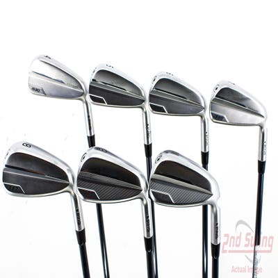 Ping i530 Iron Set 4-PW UST Mamiya Recoil 75 Dart Graphite Regular Right Handed Black Dot 38.25in