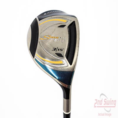 Adams Speedline F11 Stainless Steel Fairway Wood 3 Wood 3W 15° Aldila VooDoo RVS7 Graphite Regular Right Handed 43.0in