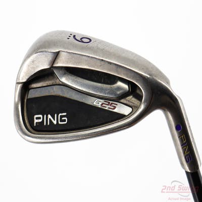 Ping G25 Single Iron 9 Iron Ping TFC 189i Graphite Senior Right Handed Purple dot 34.0in