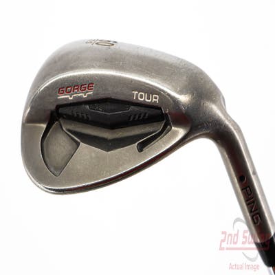 Ping Tour Gorge Wedge Lob LW 60° Thin Sole Ping CFS Steel Wedge Flex Right Handed Black Dot 35.25in