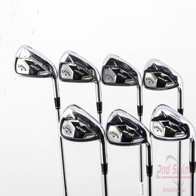 Callaway Apex 19 Iron Set 5-GW FST KBS Tour 120 Steel Stiff Right Handed 38.5in